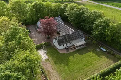 Image de Belle maison Ă Skjern avec sauna