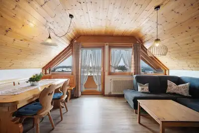 Image de Appartement \"Feldbergblick\" avec vue sur les montagnes, jardin partagé et Wi-Fi