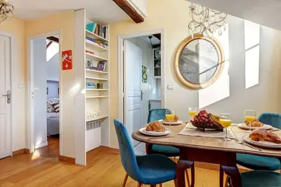 Image de Appartement élégant pour 4 personnes dans le Quartier Latin, près du Panthéon