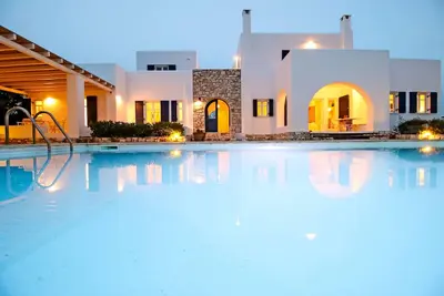 Image de Villa Haroula, Private Pool Villa with Panoramic Aegean Sea and Sunset View.