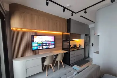 Image de Cozy studio with Ac and WiFi in charming Mirandópolis São Paulo