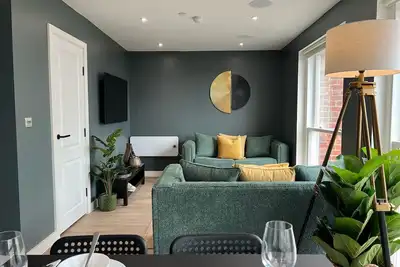 Skyline Suite-Appartement-en Ville-Salle de bain privée séparée-Vue ville