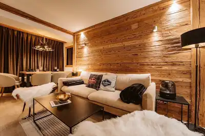 Image de Appartement-de Luxe-Salle de bain privée séparée-Vue sur la campagne-Ski fahren