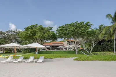 Beachfront villa with the best beach in Punta Mita