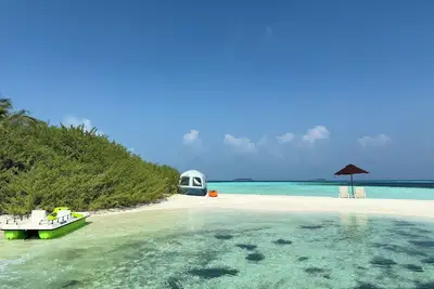 Image de Lovely campground at a virgin private island