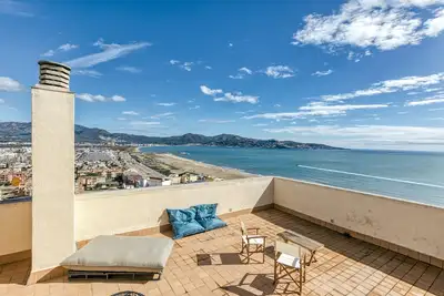 Image de Appartement \"Rooftop\" avec vue sur la mer, Wi-Fi et climatisation