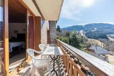 Appartement \"Edelweiss\" avec vue sur les montagnes, balcon et Wi-Fi