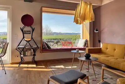 Image de Appartement \"Waldmeisterzimmer\" avec vue sur les montagnes, terrasse privée et Wi-Fi