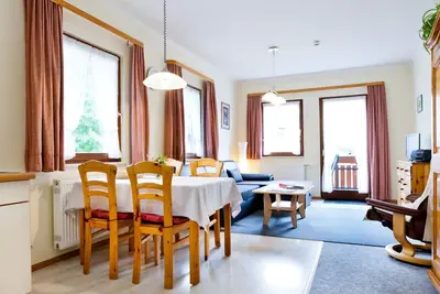 Image de Appartement '2 Stübenbach, 47 M²' avec vue sur les montagnes, terrasse partagée et Wi-Fi
