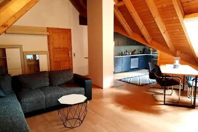Image de Appartement \"Schwarzwaldfeder\" avec vue sur les montagnes, balcon et Wi-Fi