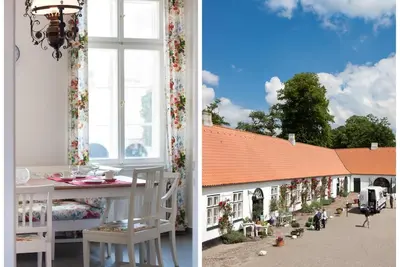 Image de Appartement \"Schloss GlĂĽcksburg\" avec vue sur le lac et Wi-Fi