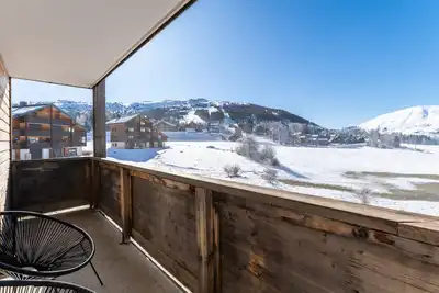 Image de Appartement pour 6 à 700m des pistes de ski