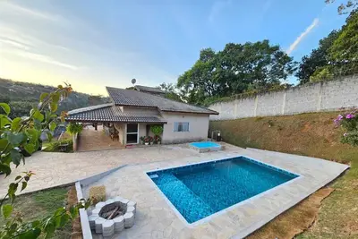 Image de Farm in Atibaia Swimming pool, football pitch and bonfire Your pet is welcome