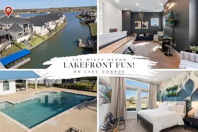 Image de Lux Lakefront with Game-room, Community Pool, Paddleboards, and more!
