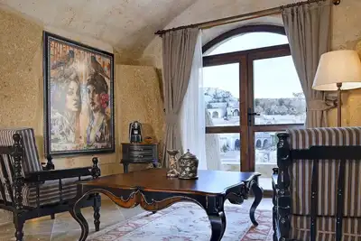 Spacious Cave Room Offering Perfect Backdrop | Outdoor Pool Access