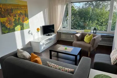Appartement \"Sonnenblume\" avec jardin privé et Wi-Fi