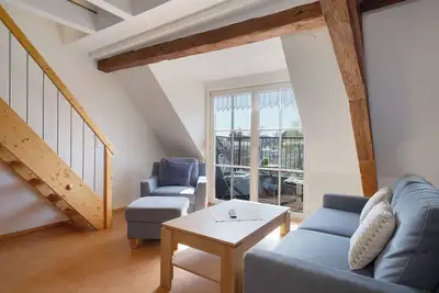 Image de Appartement '3, 75 Qm' avec jardin partagé, balcon et Wi-Fi