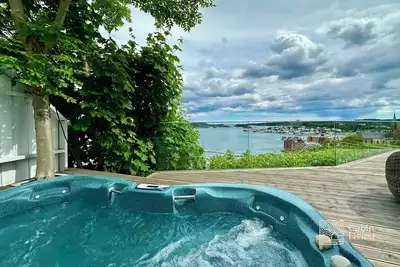 Image de Villa in Kragerø unique view, jacuzzi, boat space