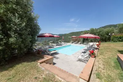 Image de Bel appartement avec climatisation, Wifi, piscine, Tv, animaux admis, vue panoramique, parking