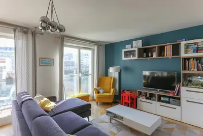 Image de Grand Apt familial terrasse au cœur 19ème - Paris