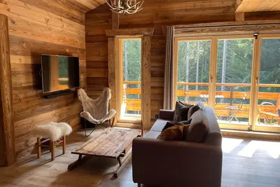 Image de Charmant appartement vue mont blanc, résidence avec piscine
