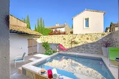 Image de Le Louzoane - piscine - maison de village