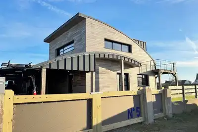 Image de Maison Bois, vue mer, Ă moins de 100m de la plage de sable fin