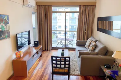 Image de Great Recoleta Location. Balcony
