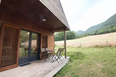 Image de Chalet 4 personnes - Camping Les Berges du Bramont