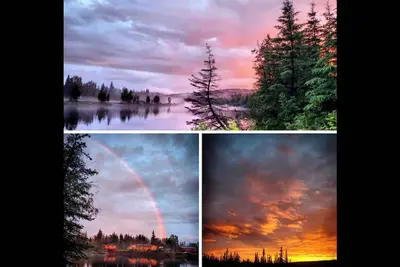Image de Chena River Roadhouse- River Front -Huge Deck- View Northern Lights & Wildlife
