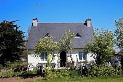 Image de Maison de vacances 'Maison Plouha Proche Plage' avec terrasse privée et jardin privé