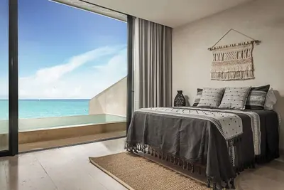 Image de Oceanview Penthouse Studio in Tankah