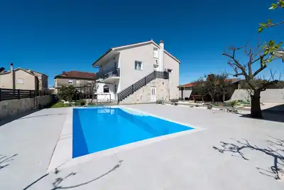 Appartement de deux chambres avec le balcon Drage, Biograd (A-23790-a)