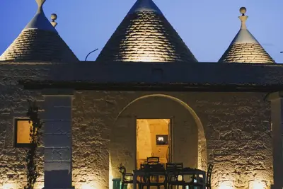 Image de \"I Trulli di Rò\" Trulli in Puglia with private pool and jacuzzi.