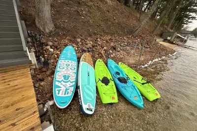 Image de Lake Mode: On | Hot Tub, Pier, Games & Sunsets