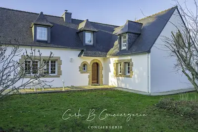 Image de « La Villa Du Cabellou » – Maison 9 personnes à 100 m de la plage