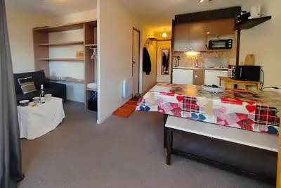 Image de Agréable appartement 4 pers. 28m², vue montagne, au pieds des pistes