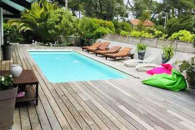 Image de B053 Grande maison au Mimbeau et son jardin piscine, village des Pêcheurs