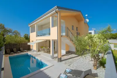 Image de Maison de vacances Barbariga pour 1 - 10 personnes avec 4 chambres à coucher - Maison de vacances