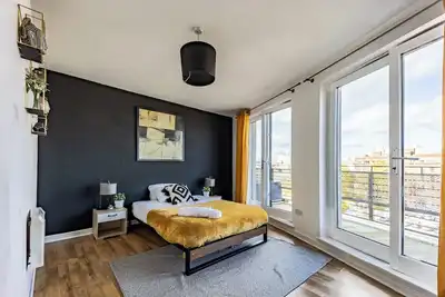 Image de Bright and spacious 1bed penthouse in Glasgow's city centre
