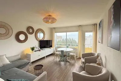 Image de Vue Mer et Plage à Vos Pieds Appartement Lumineux