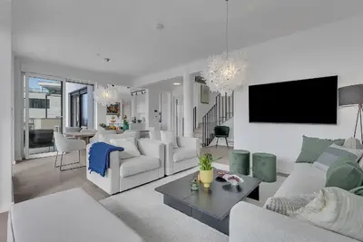 Image de Maison de vacances Makarska pour 1 - 6 personnes avec 3 chambres à coucher - Maison jumelée