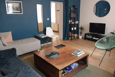\"La maison du pêcheur\" : de l'espace à 2mn de la mer - 58m2 - 6 pers max