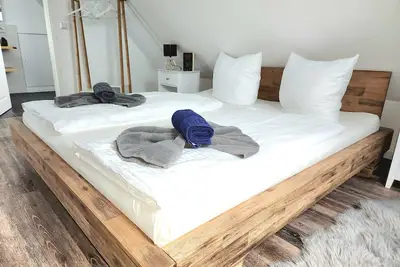 Location-Vue sur Lac-Salle de bain privée séparée-Appartement-Maisonette 9
