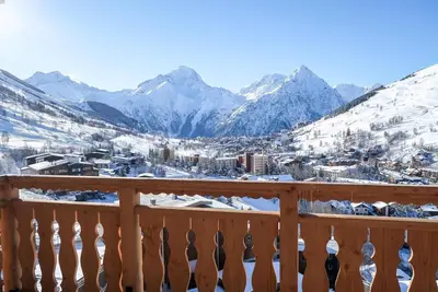 Image de Wifi, à 10m des pistes de ski, piscine, sauna, télévision, 27m², Les 2 Alpes