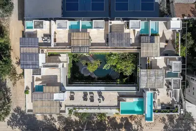 Image de Jungle Oasis apartment in wonderful Tulum with Ac, fitness room, WiFi