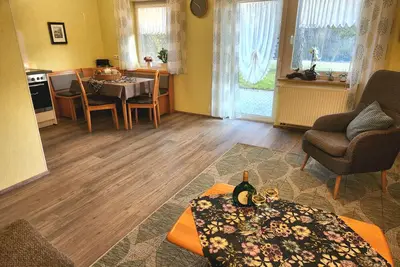 Image de Appartement de vacances 'Scheurebe' avec balcon privé, terrasse et jardin communs