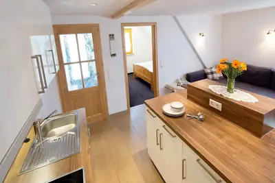 Image de Appartement 'Holzschopf' avec vue sur les montagnes, terrasse privée et Wi-Fi