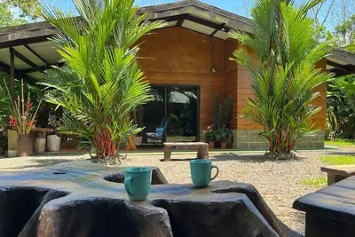 Image de Cabaña Silvestre A garden to relax with the family!