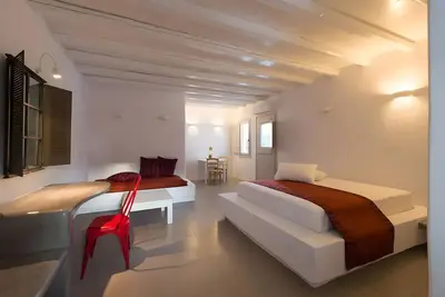 Image de Appartement 'Katoikia No5 Ground Floor 45 Square' avec vue sur les montagnes, Wi-Fi et climatisation